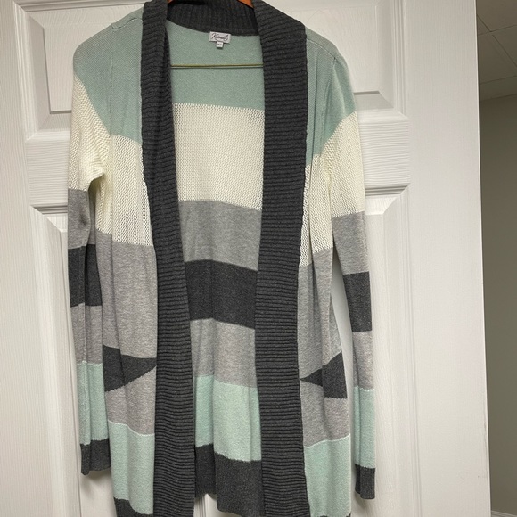 Multi-colored cardigan - Size Medium - Picture 2 of 3